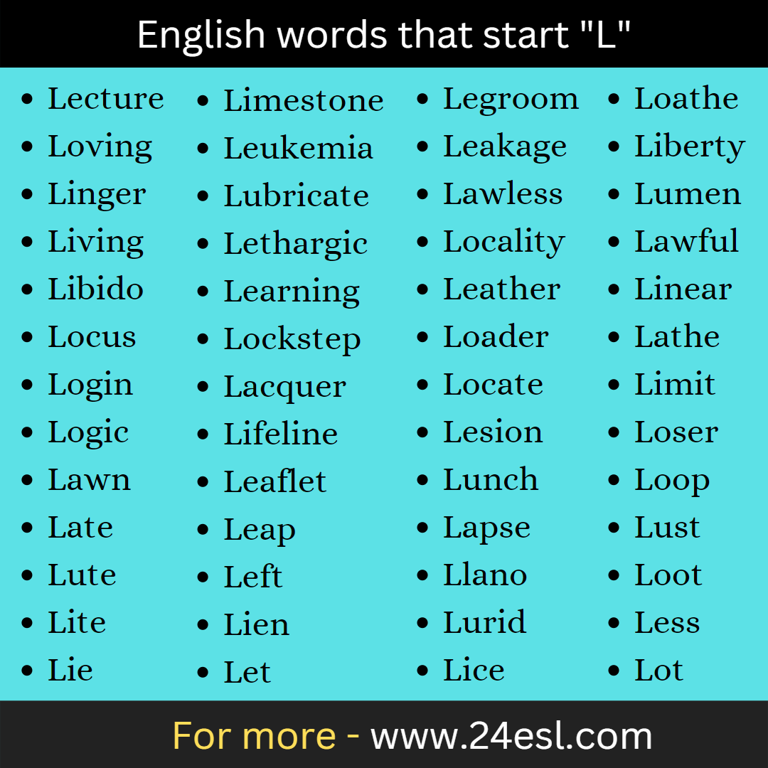 english-words-that-start-l-24esl