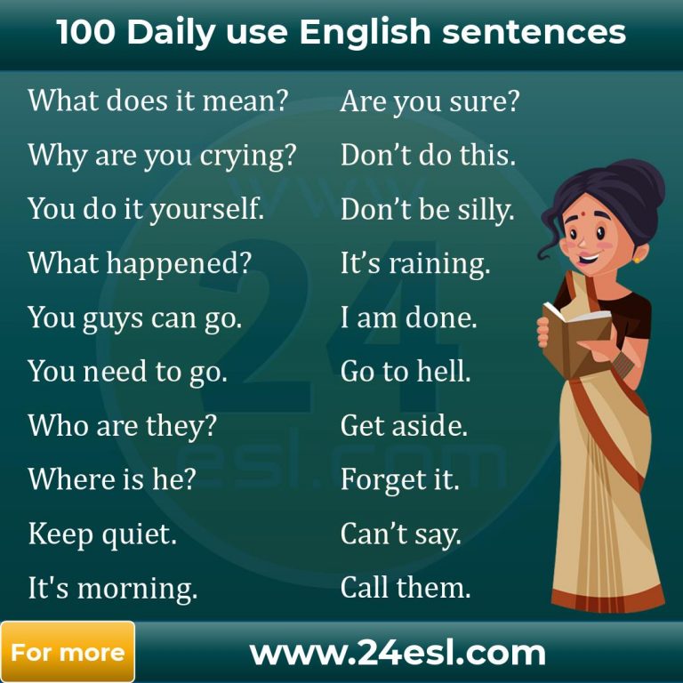 100-english-sentences-used-in-daily-life-24esl