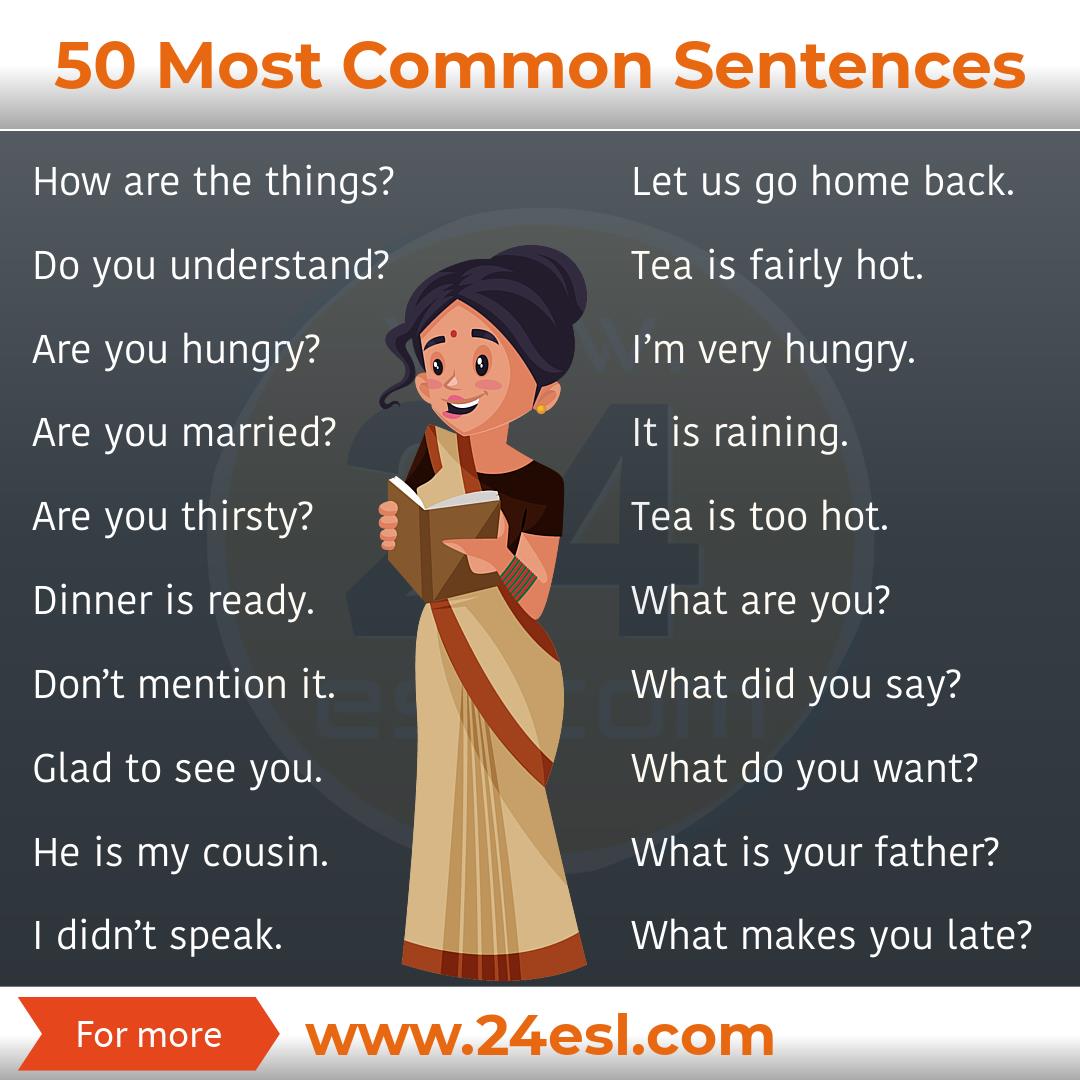50 daily use English sentences -01