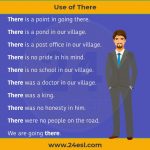 Use of There and It with 50 examples