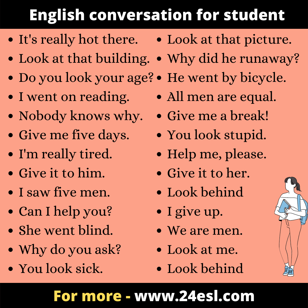English conversation for students