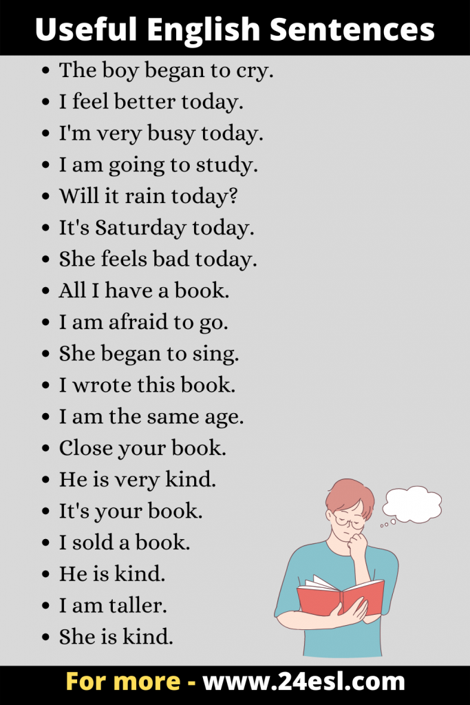 Useful English Sentences