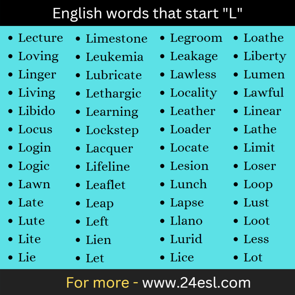 english-words-that-start-l-24esl