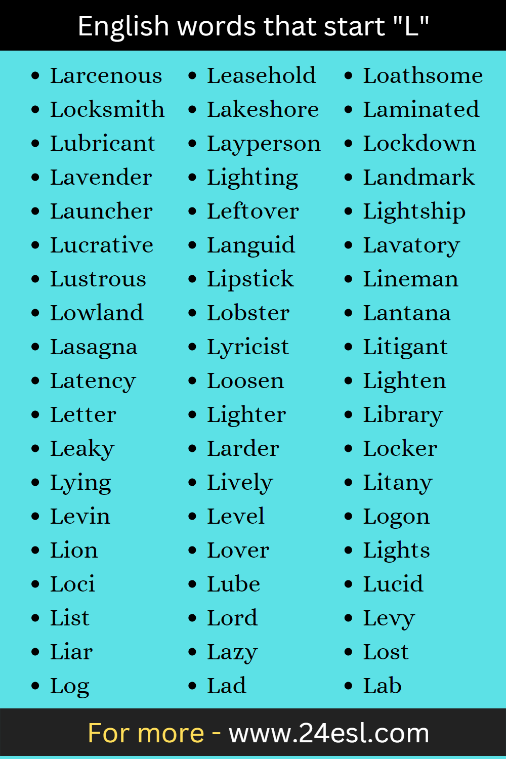 english-words-that-start-l-24esl