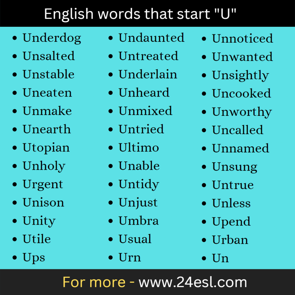 start-with-letter-u-words-with-pictures-alphabets-u-vocabulary-with