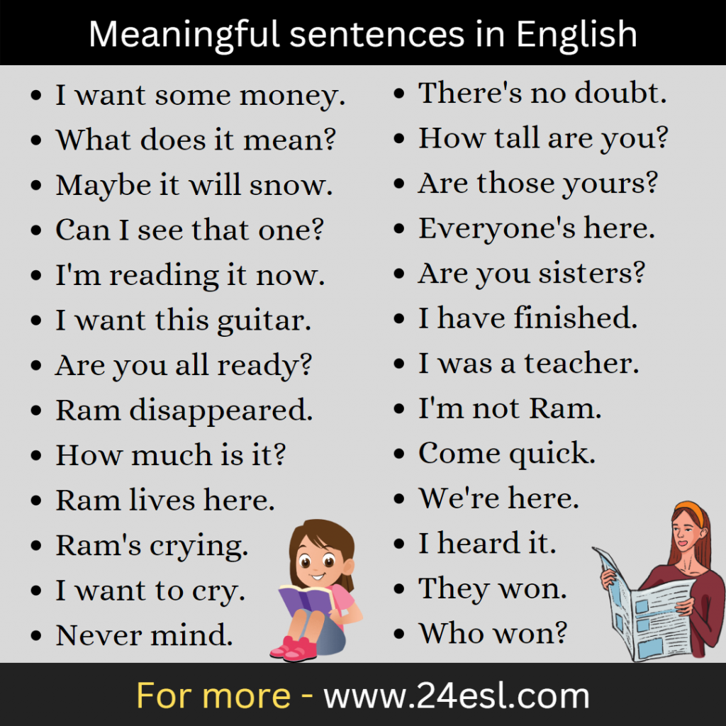 Make A Meaningful Sentence Happy